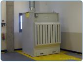 Suction wall for paint department